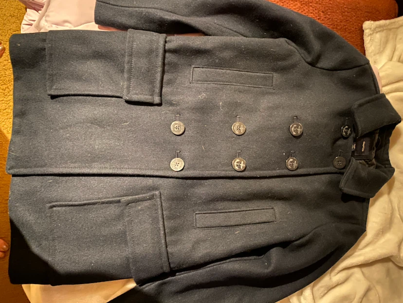 GapKids Navy Pea Coat Size XL(12)