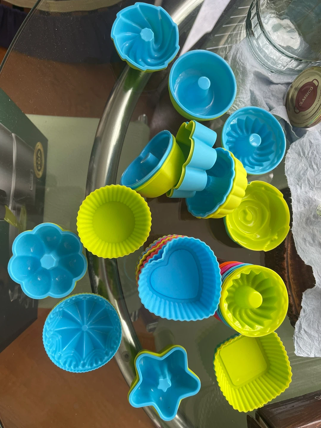 Assorted Silicone Baking Molds