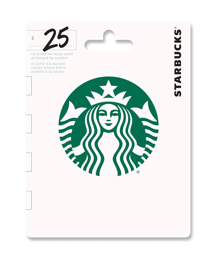 Starbucks $25 Gift Card