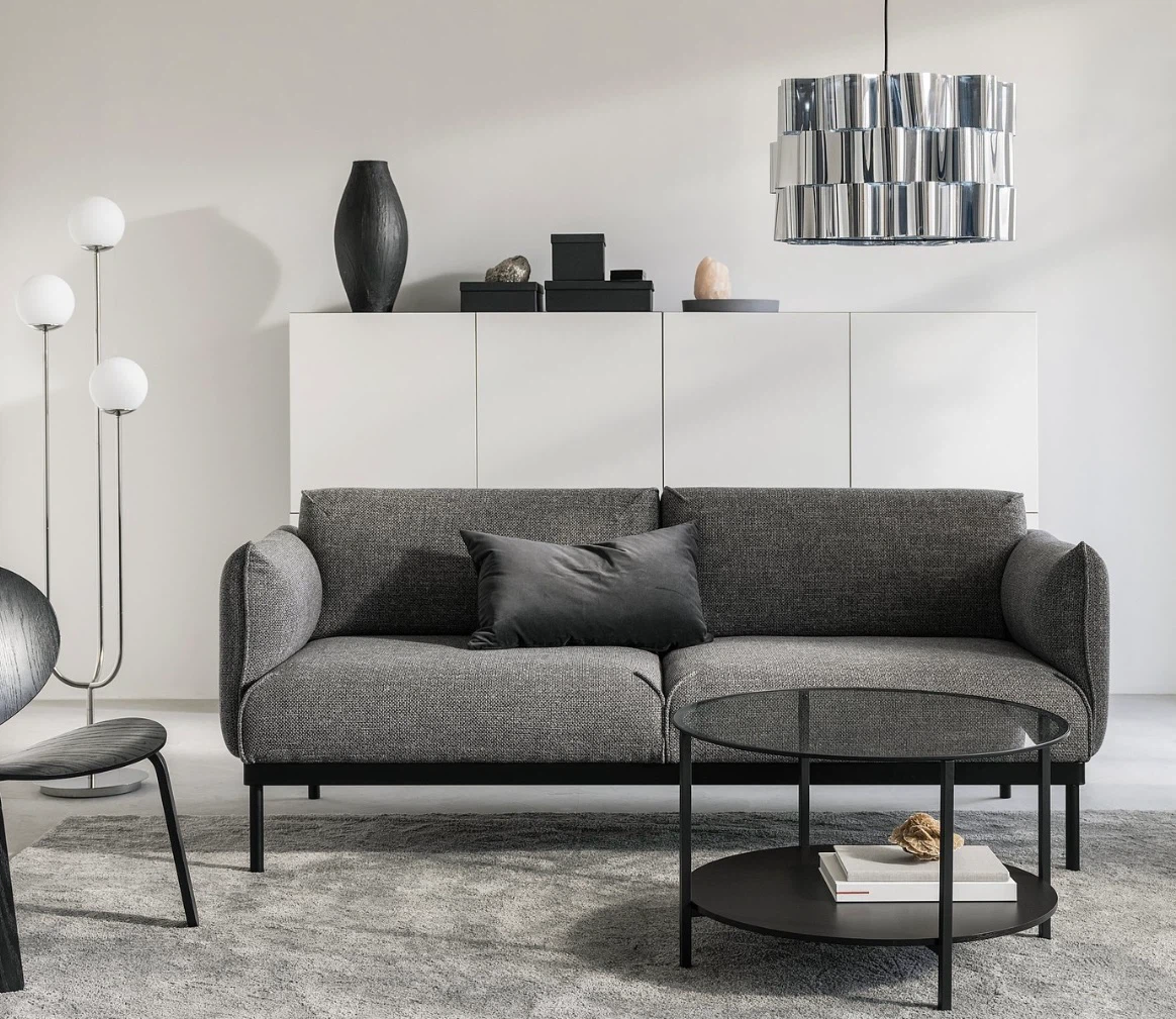 IKEA APPLARYD Loveseat in Lejde gray/black - photo 2