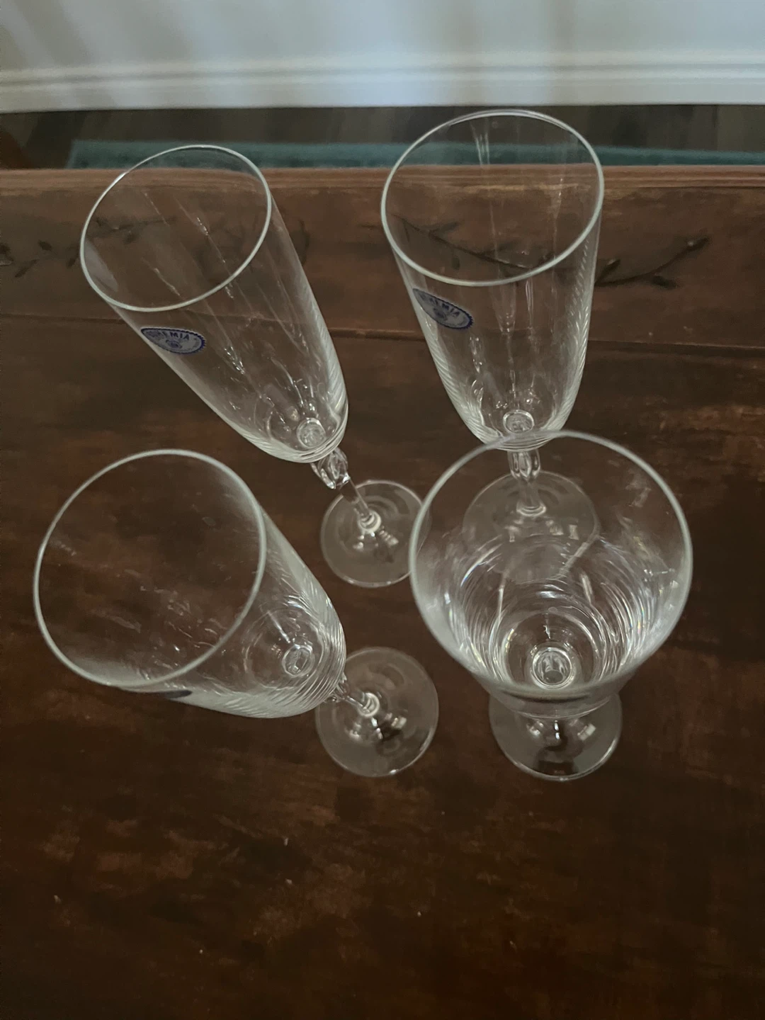 Bohemia Crystal Champagne Flutes - Set of 4 - photo 4