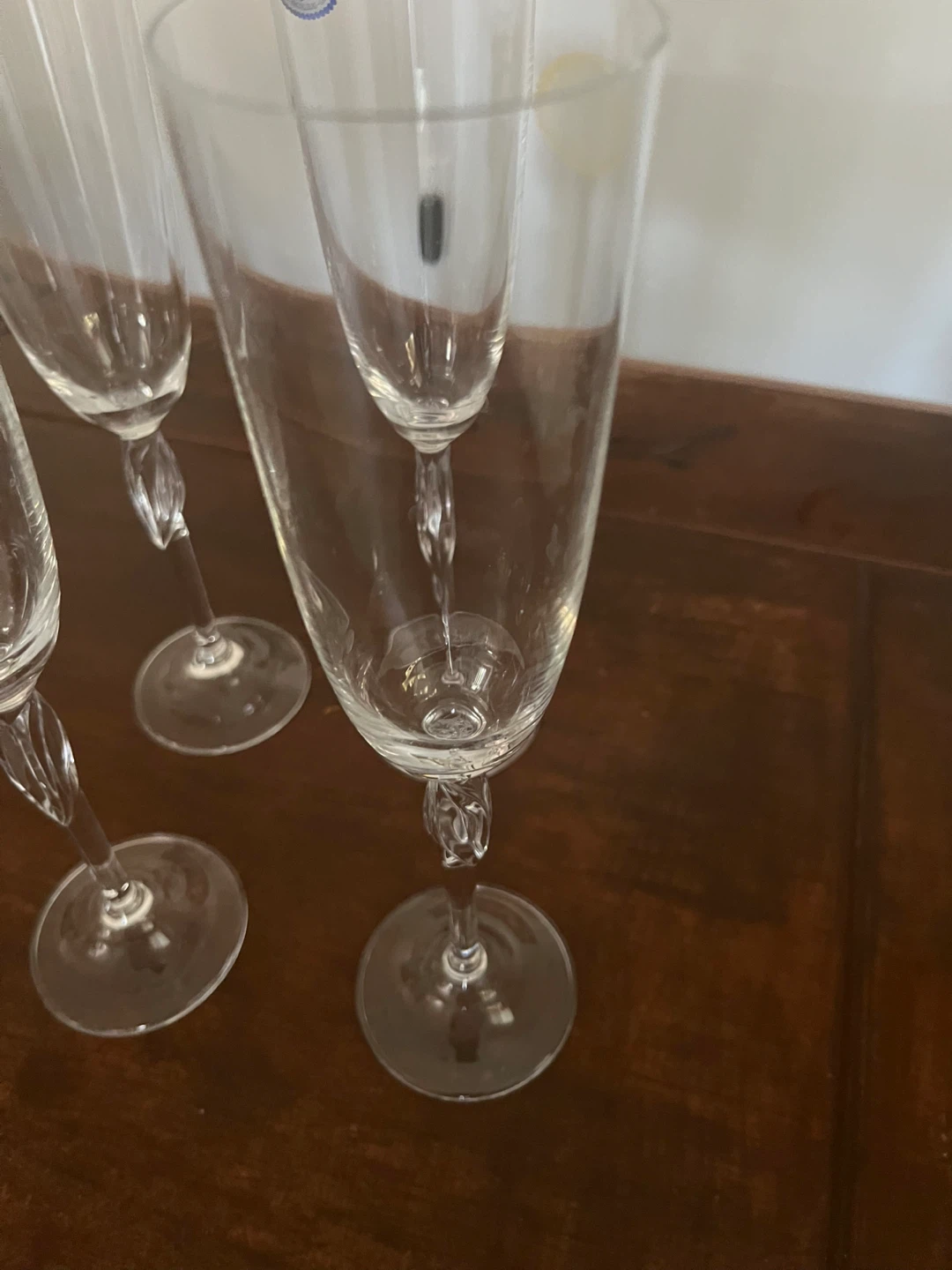 Bohemia Crystal Champagne Flutes - Set of 4 - photo 5