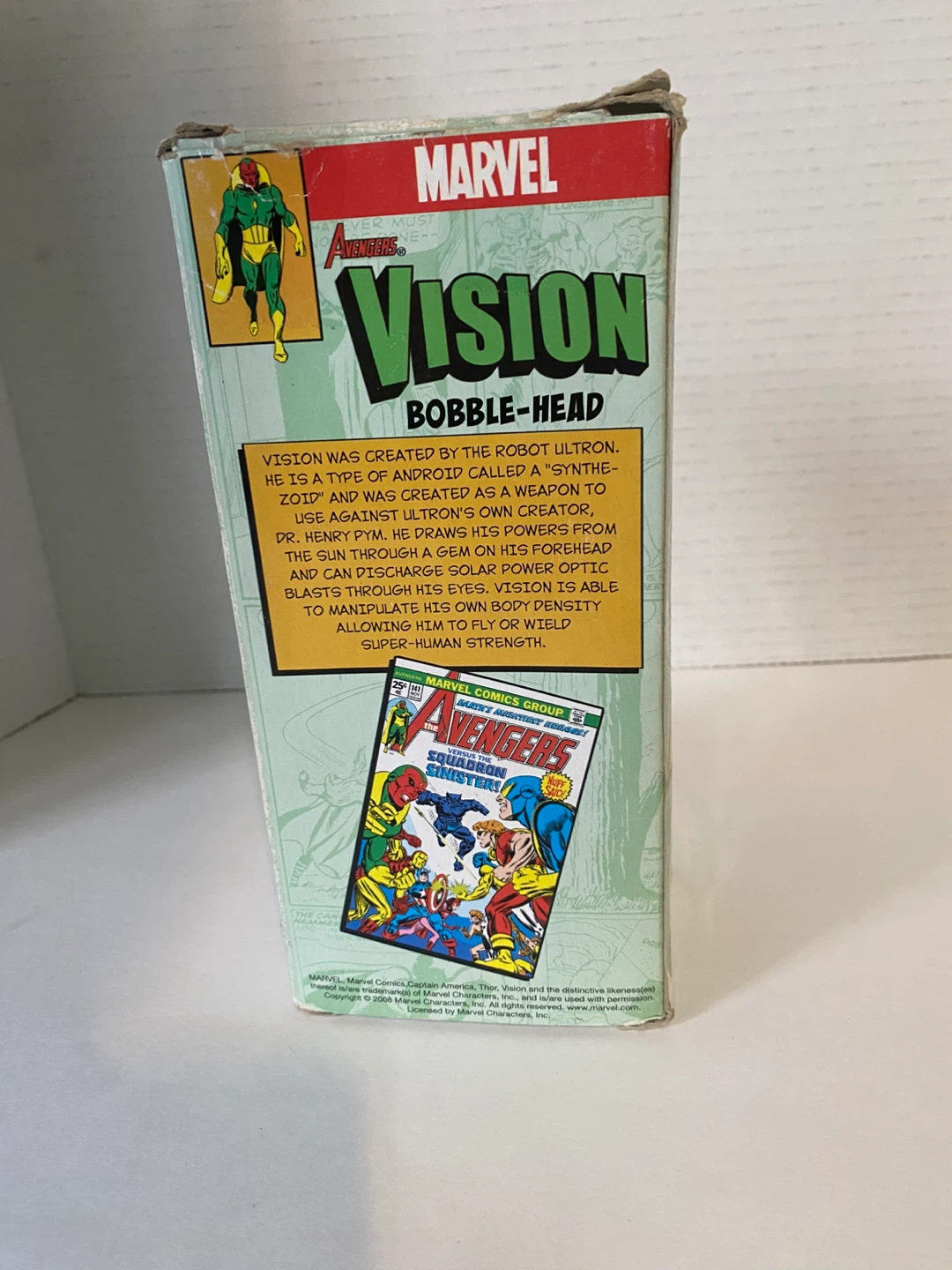 Marvel Vision Wacky Wobbler Bobble-Head - photo 3
