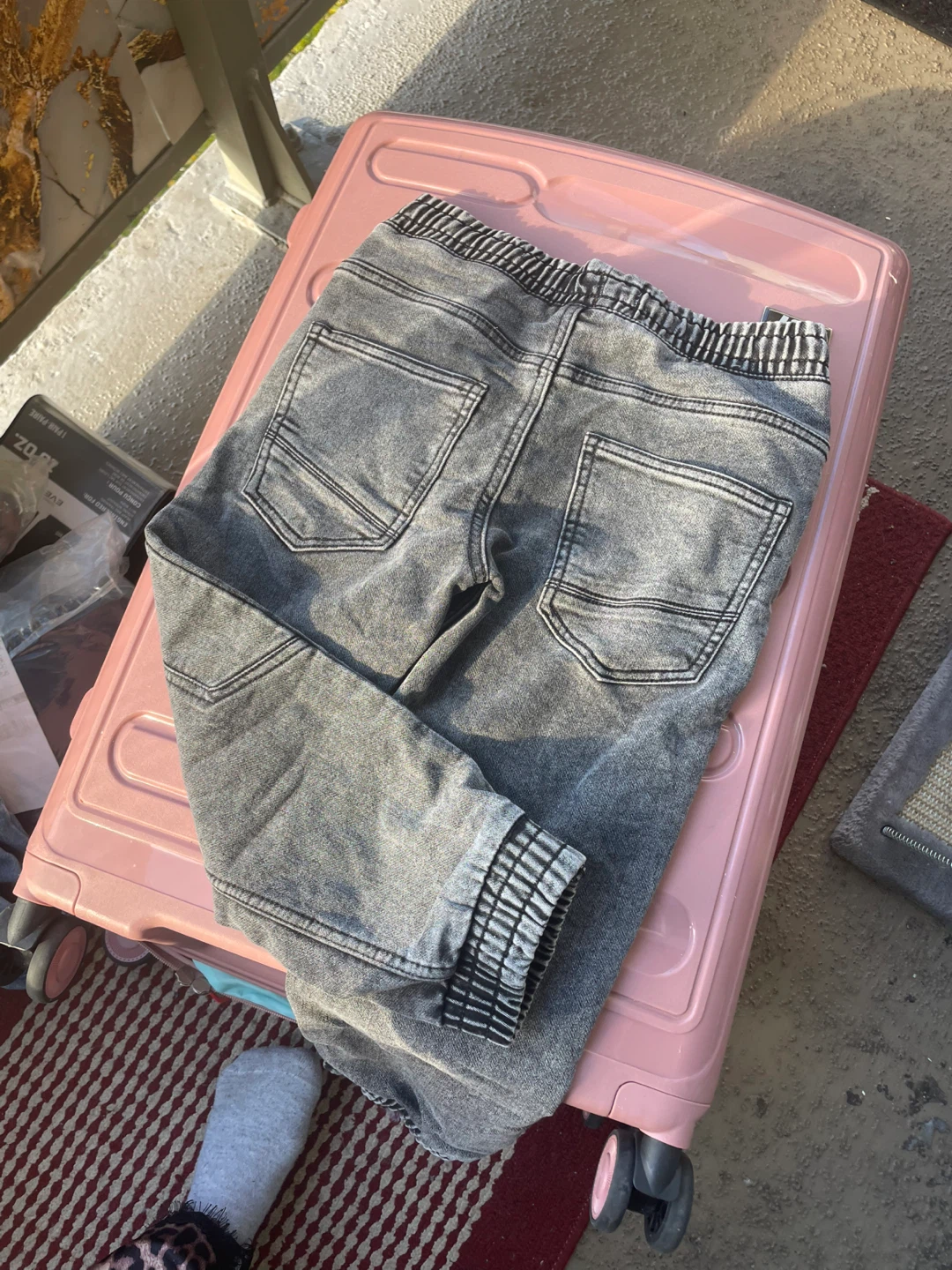 Reserved Boys Acid Wash Jogger Jeans - photo 3