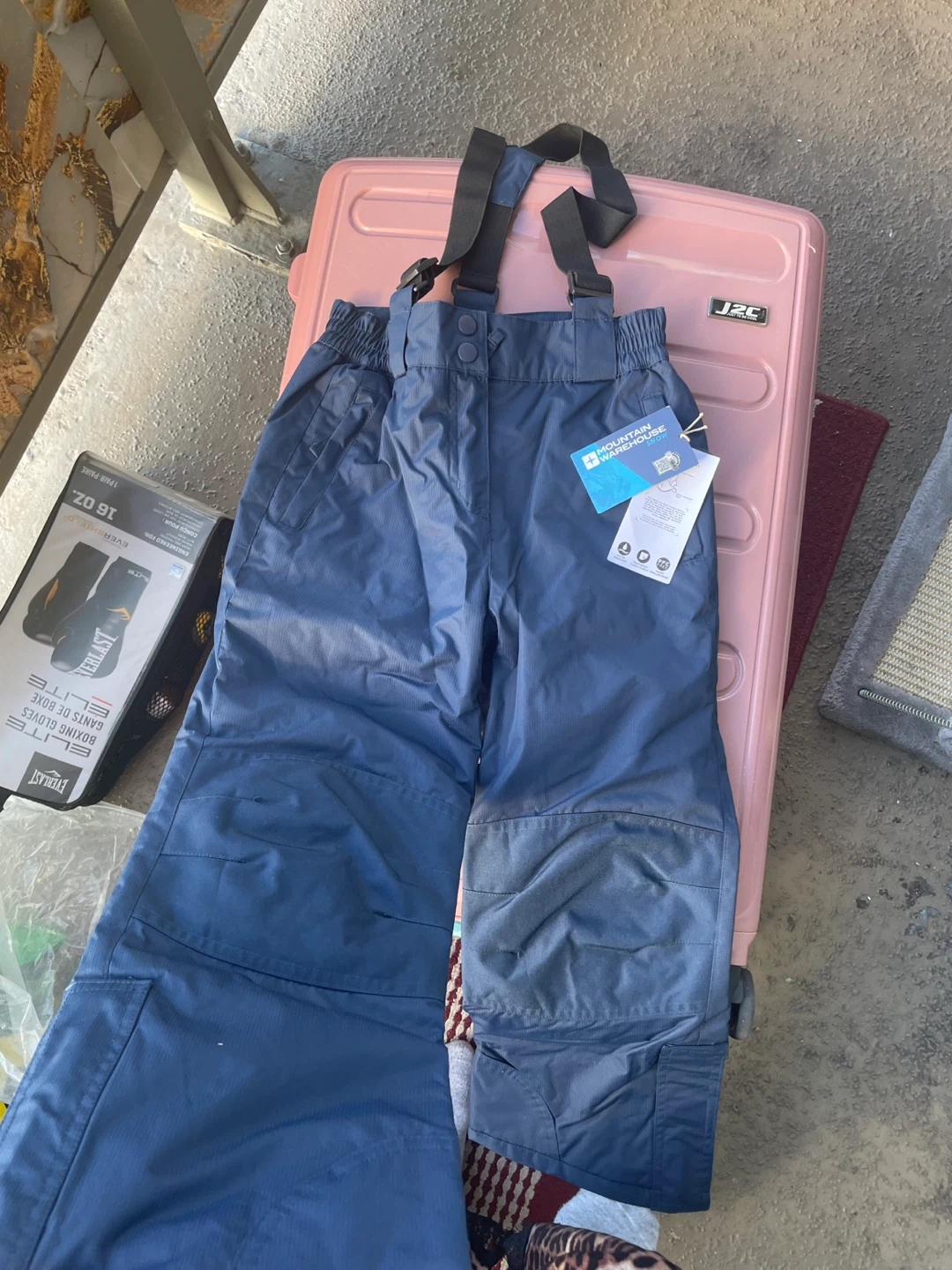 Mountain Warehouse Kids Snow Pants Dark Blue 7-8 Years