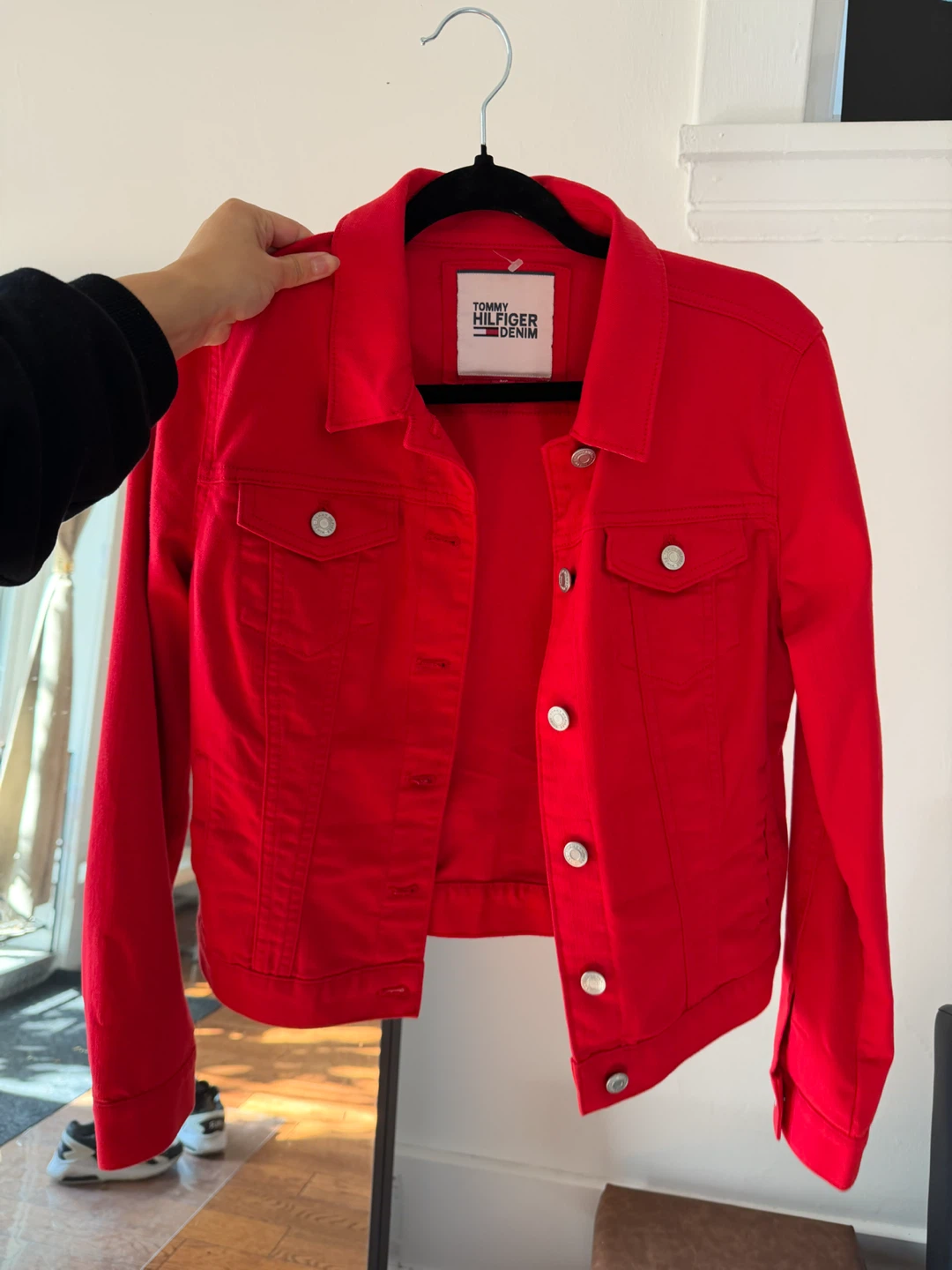 Tommy Hilfiger Denim Jacket - Red