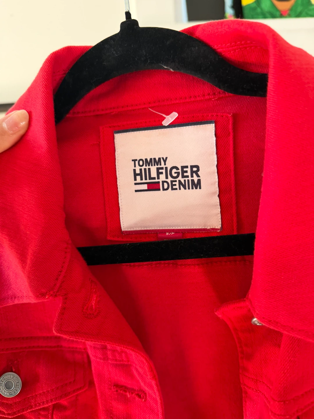 Tommy Hilfiger Denim Jacket - Red - photo 2