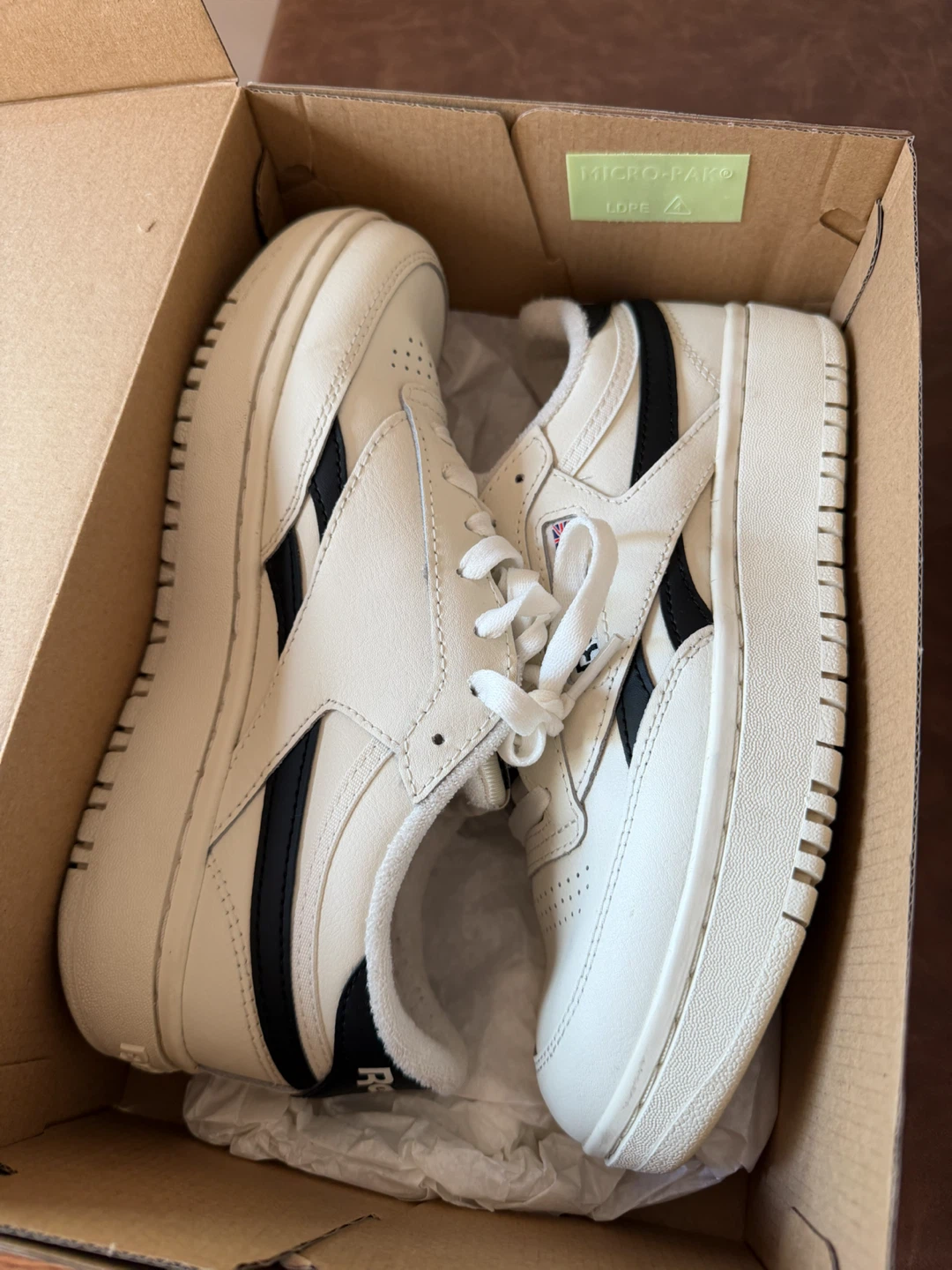 Reebok Club C Double Revenge Sneakers - Size 7 - photo 2