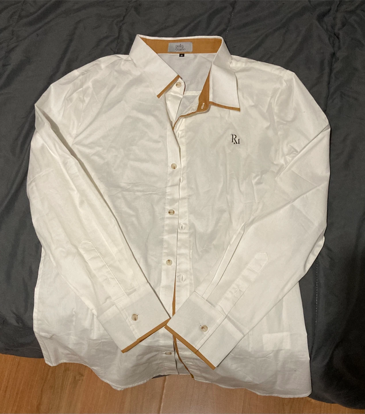 Polo Mano White Dress Shirt
