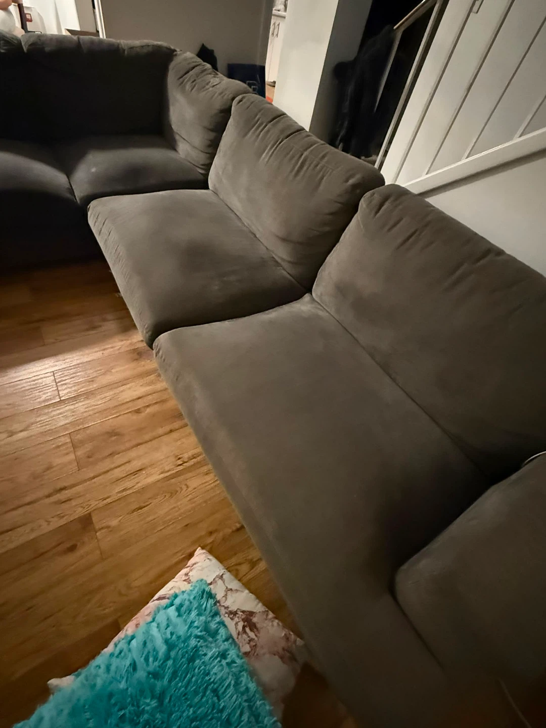 Grey Sectional Sofa - photo 3