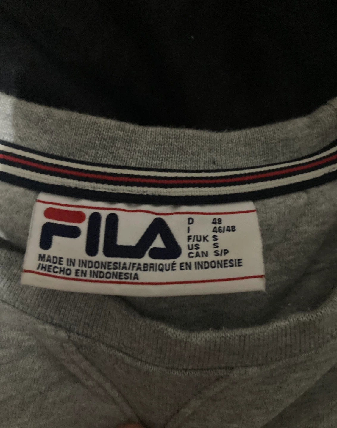 FILA Grey Crewneck Sweatshirt - photo 3