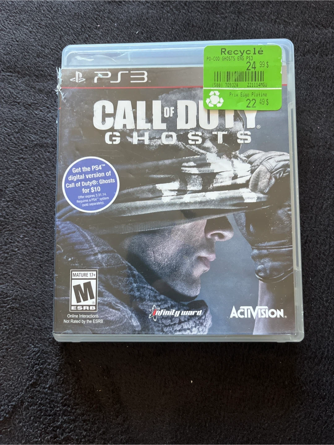 PS3 Games - Rocksmith 2014 & Call of Duty: Ghosts - photo 3