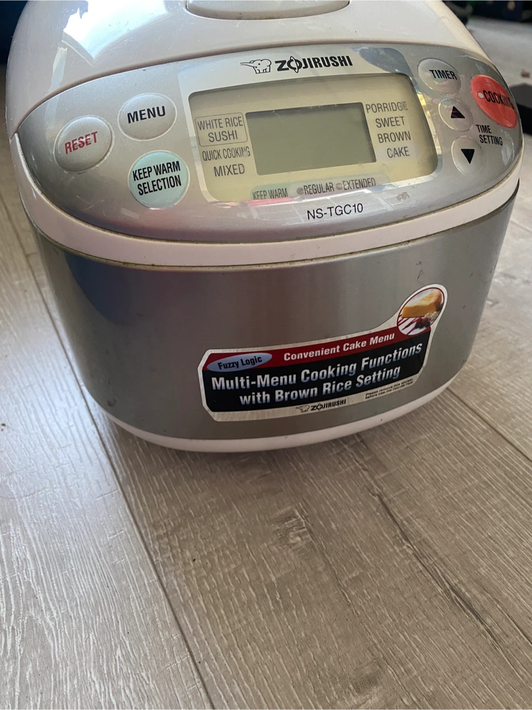 Zojirushi Electric Rice Cooker and Warmer NS-TGC10 - photo 2