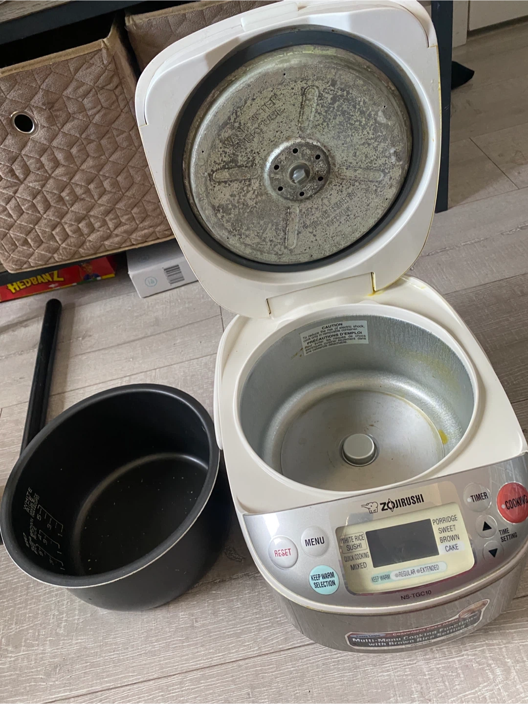 Zojirushi Electric Rice Cooker and Warmer NS-TGC10 - photo 4