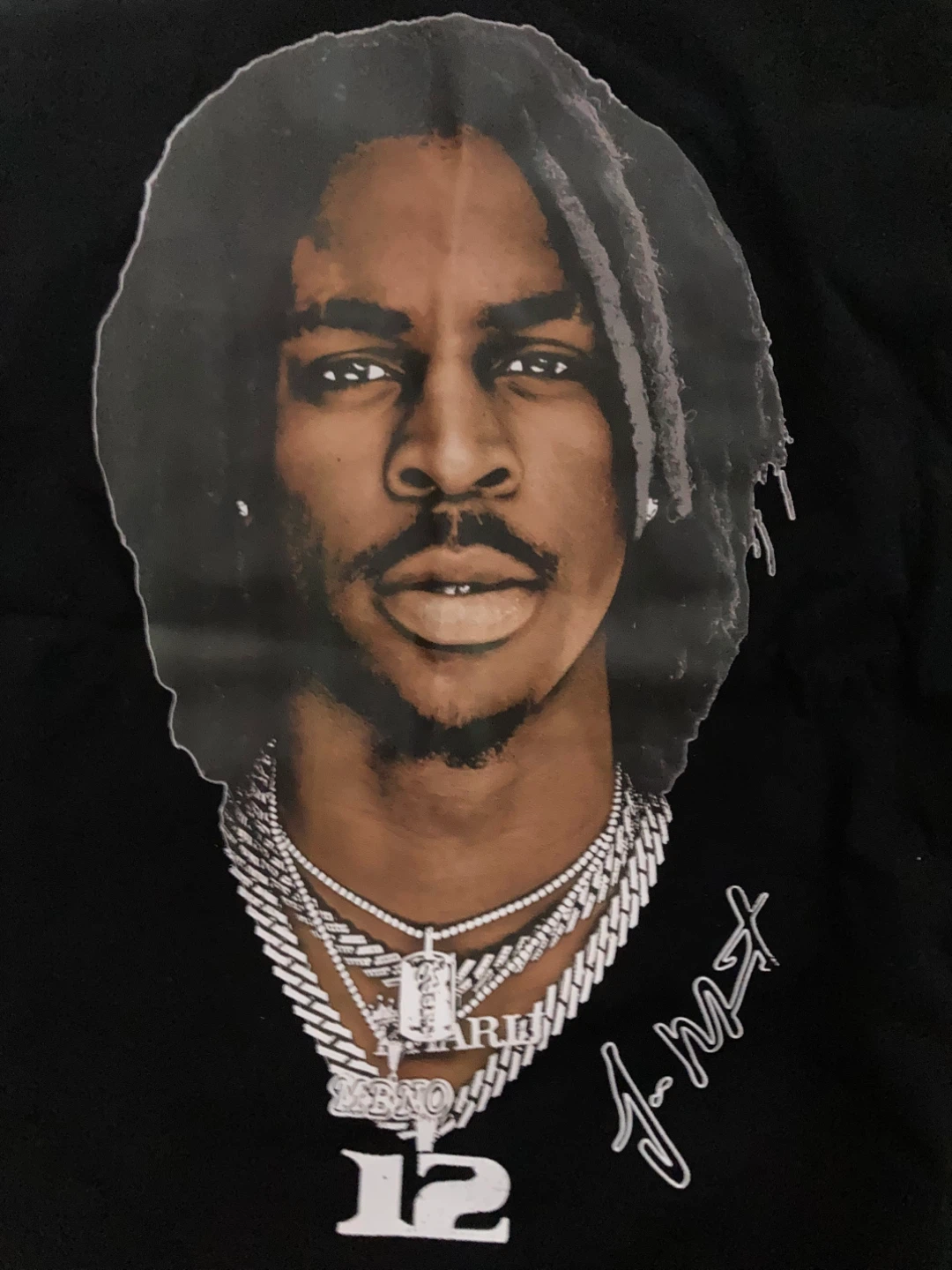 Shein Black Graphic Ja Morant T-Shirt - photo 2