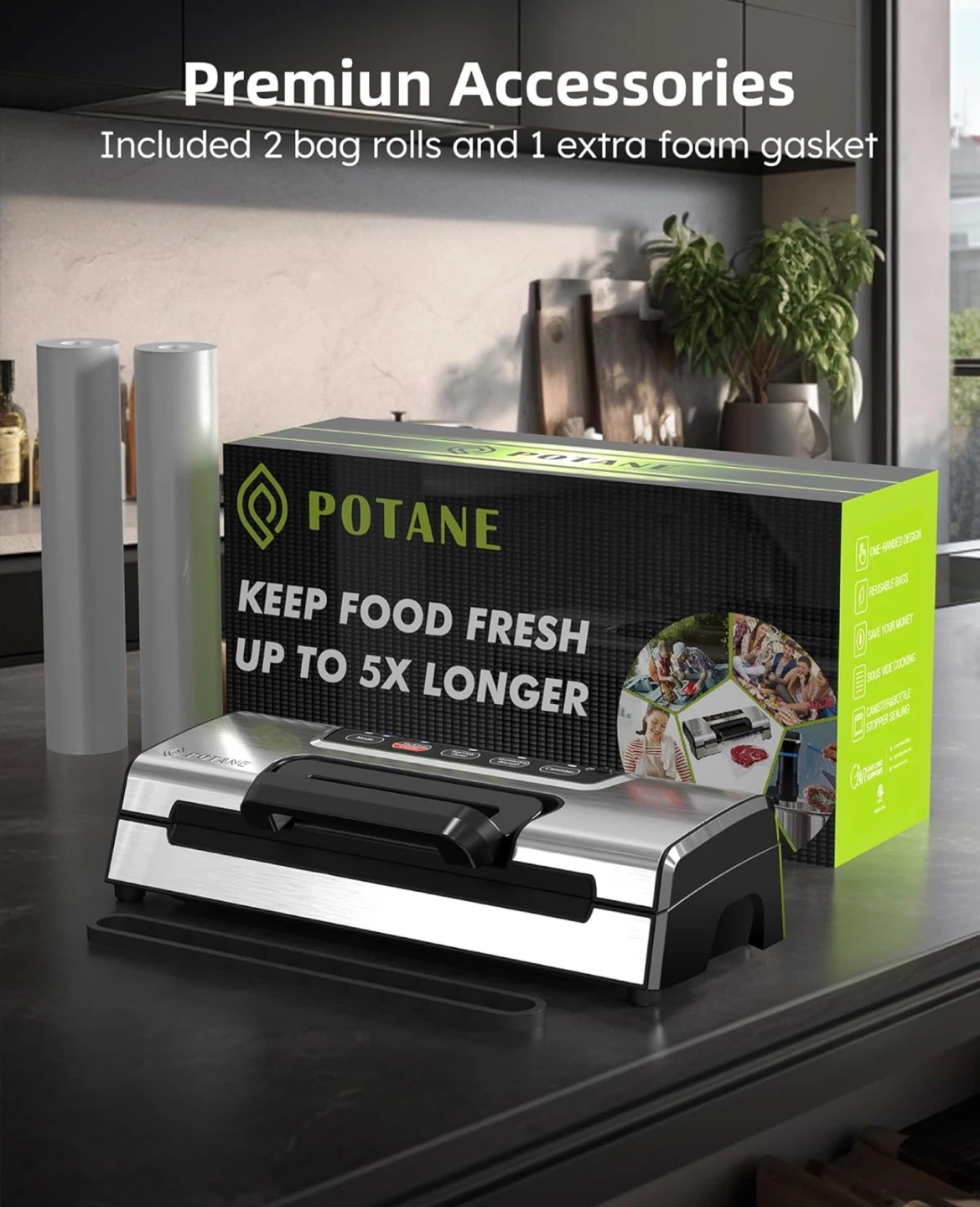 Food Vacuum Sealer Machine - photo 2