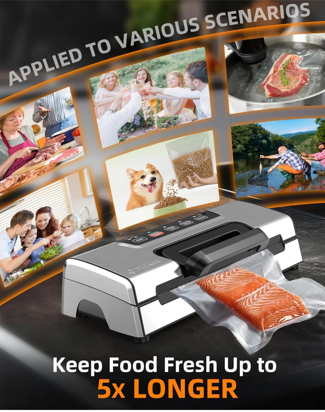 Food Vacuum Sealer Machine - photo 3
