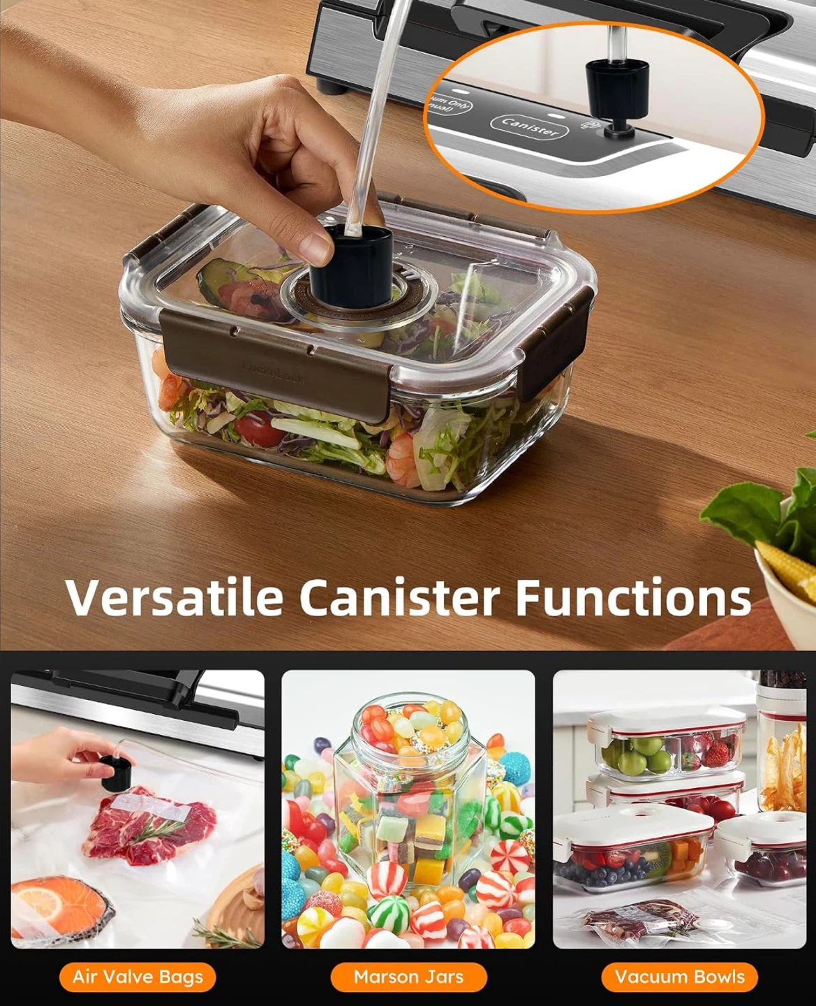 Food Vacuum Sealer Machine - photo 4