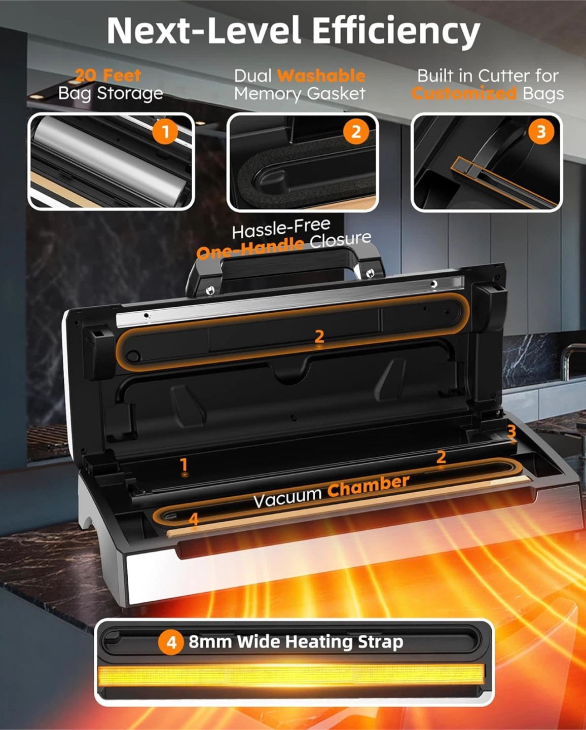 Food Vacuum Sealer Machine - photo 5
