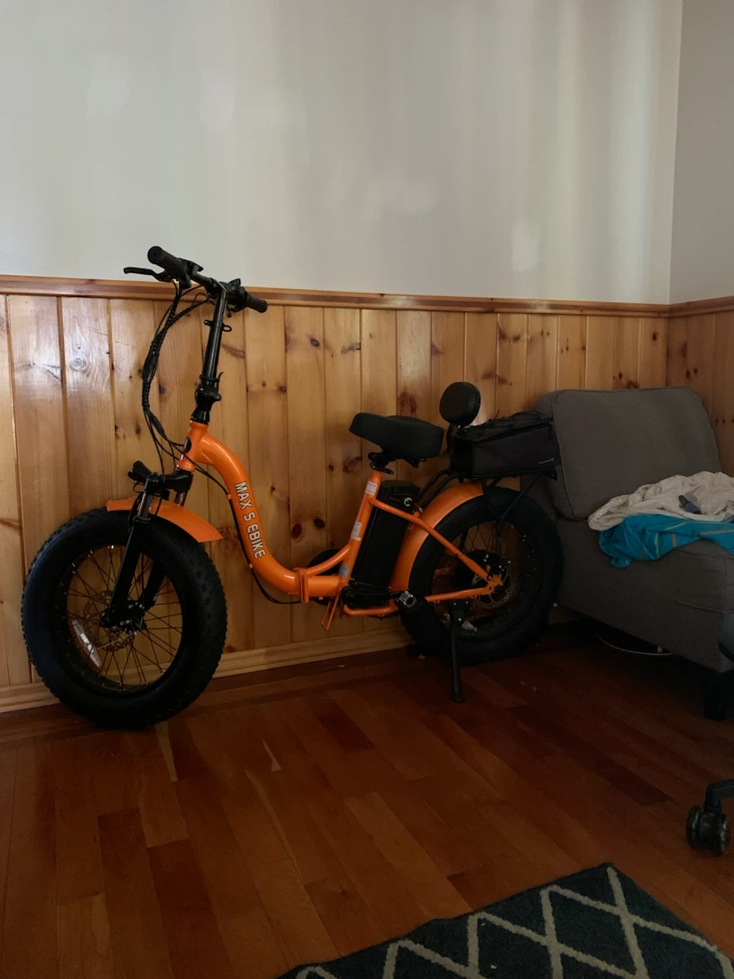 Max's Ebike Fat Tire Folding Electric Bike