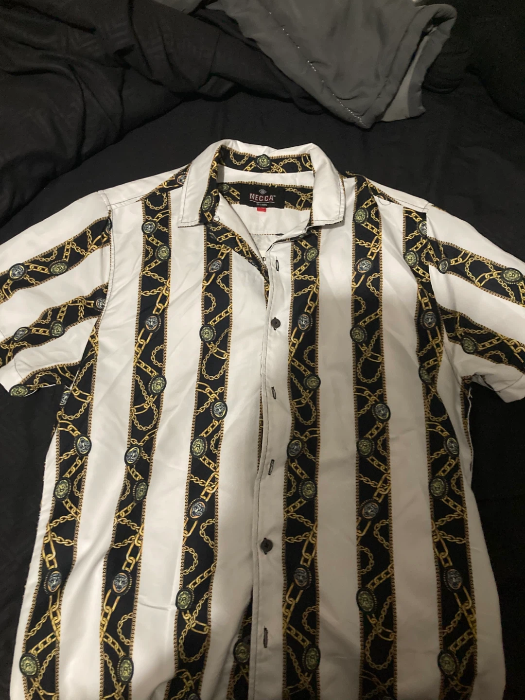 New Baroque Gold Italian designer men’s shirt