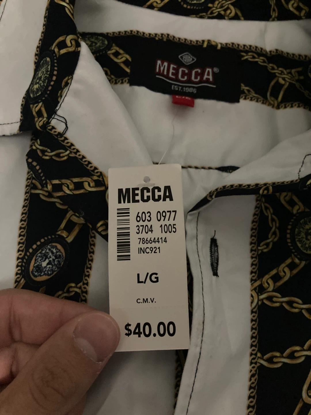 New Baroque Gold Italian designer men’s shirt - photo 3