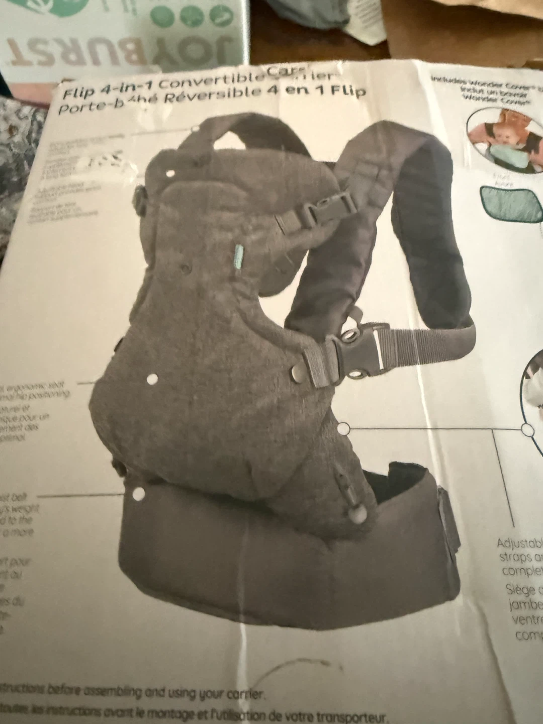 Infantino Flip 4-in-1 Convertible Baby Carrier - photo 2