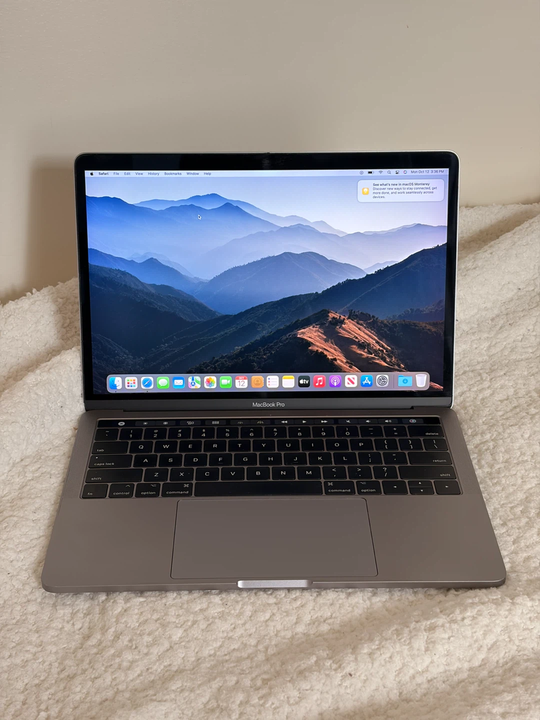 MacBook Pro 13" 2016 (Intel i5 / 16GB / 250GB) — Comes with case