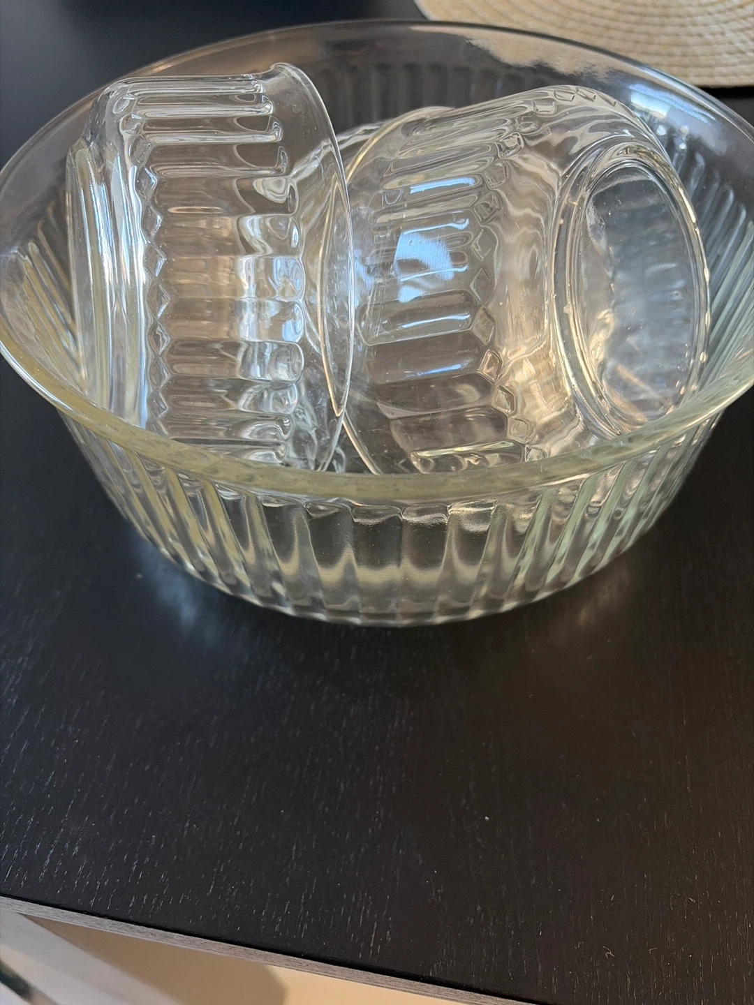 Clear Glass Ramekins Set