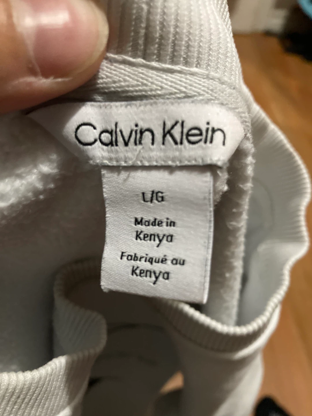 Calvin Klein Jeans White Sweatshirt - photo 2