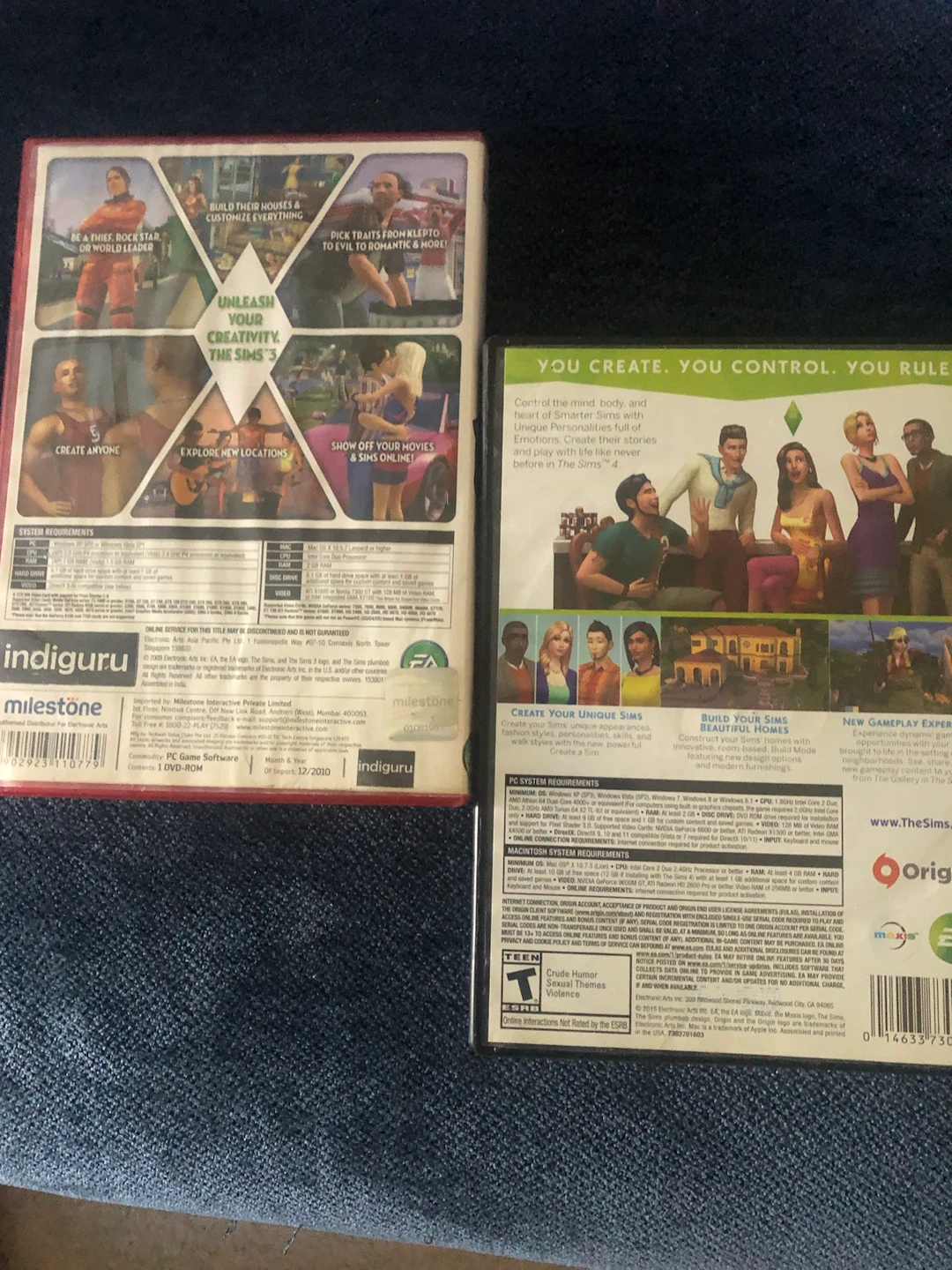 The Sims 3 & 4 pc games - photo 3