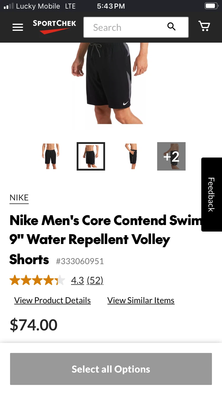 Nike Men's Core Contend 9" Volley Shorts - Large - photo 4