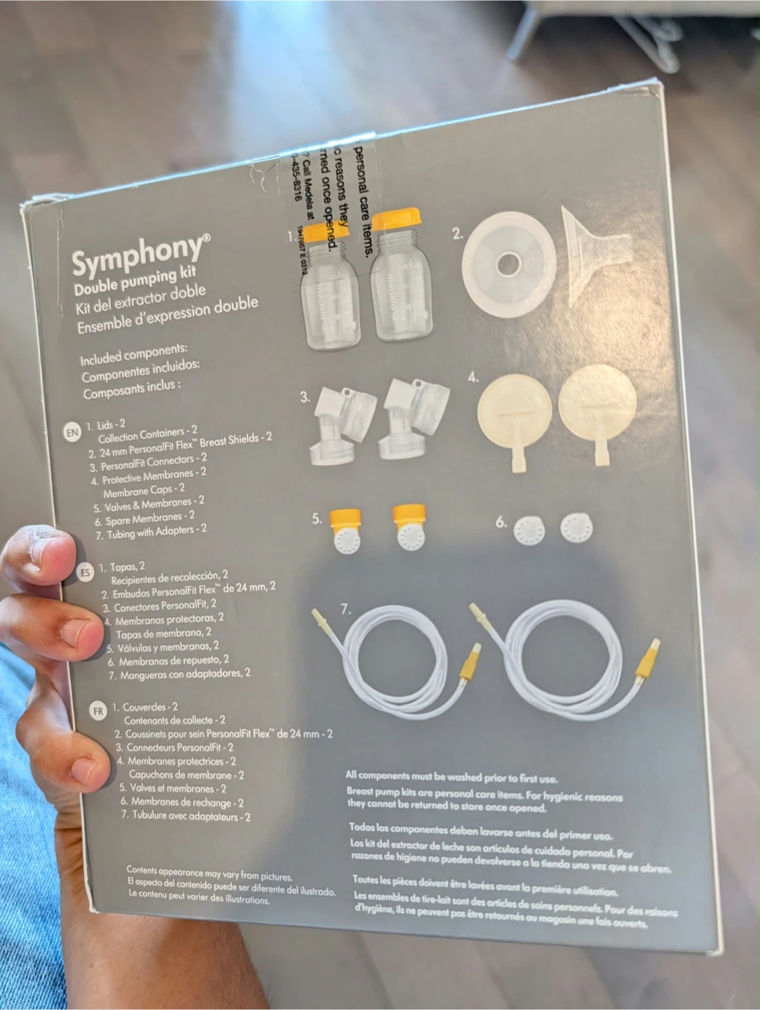 Medela Symphony Double Pumping Kit - photo 3