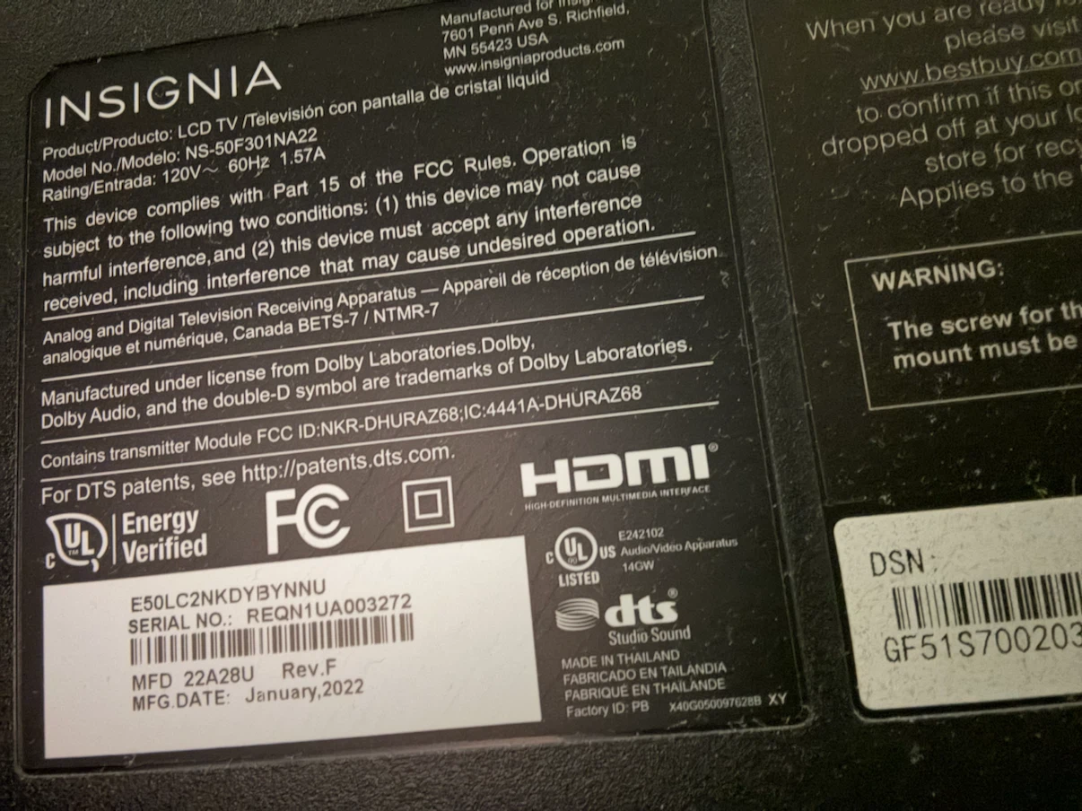 Insignia 50-inch 4K UHD Fire TV - photo 3