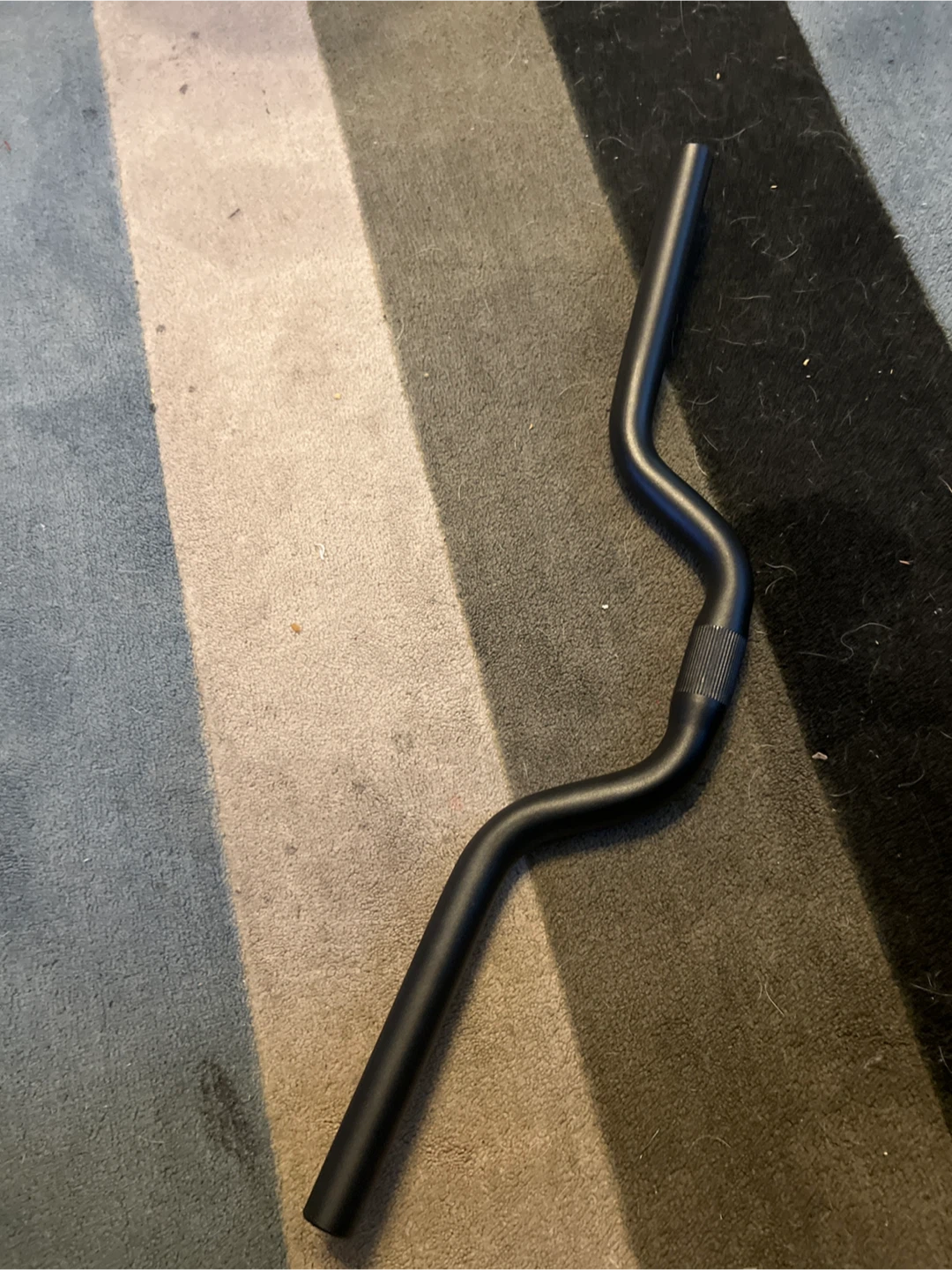 Black bicycle handlebars - photo 2