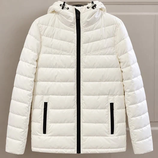 Michael Kors white puffer jacket