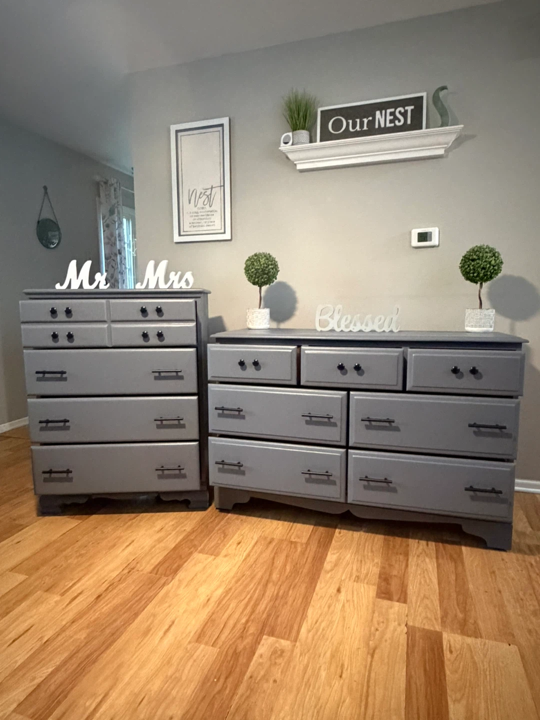 ✨🩶Beautiful solid wood dresser set🩶✨ - photo 2