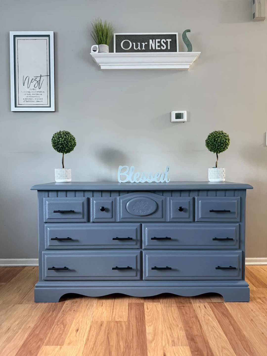 ✨🩶Beautiful solid oak dresser🩶✨