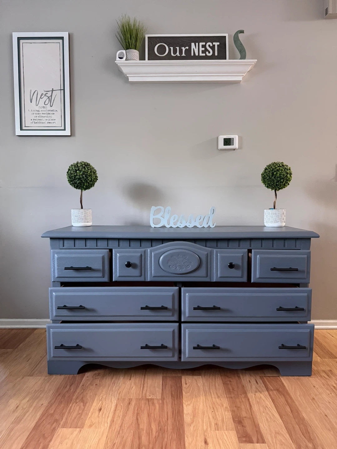 ✨🩶Beautiful solid oak dresser🩶✨ - photo 2