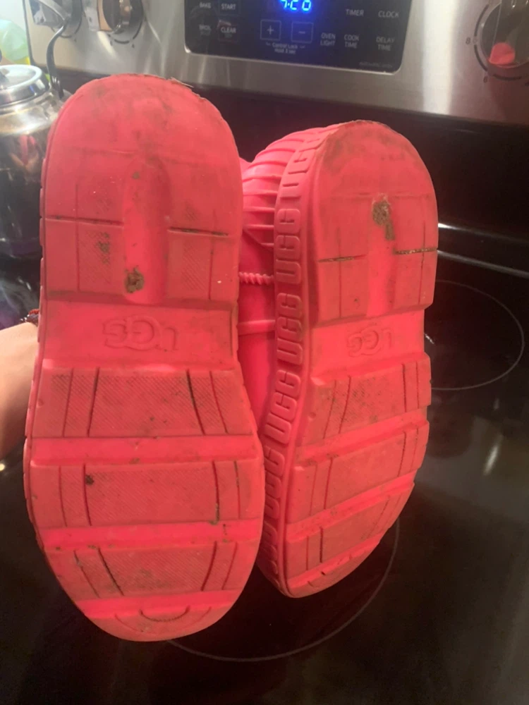 Kids UGG Pink Rubber Boots - photo 2