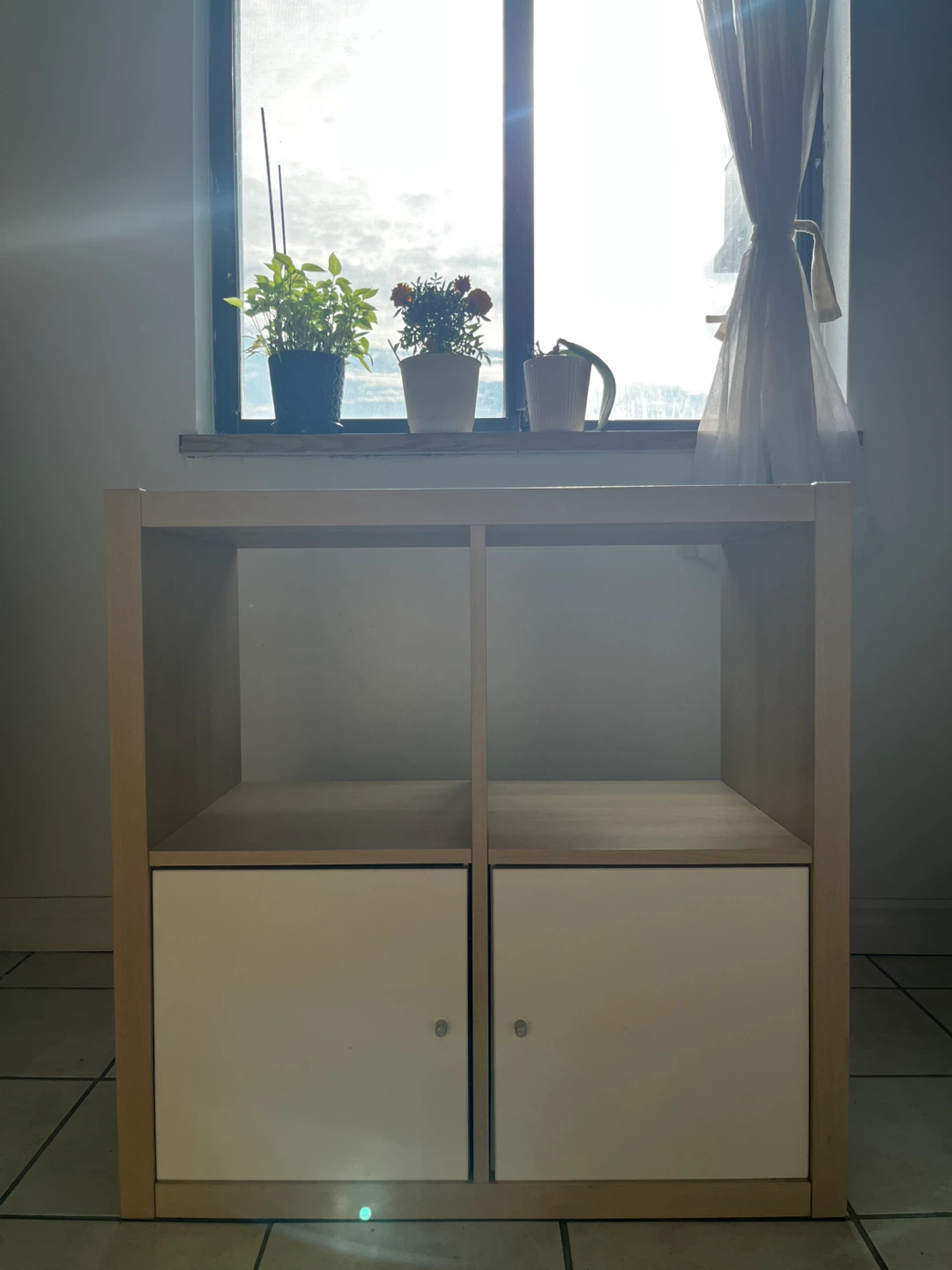IKEA Kallax Shelving Unit with Cabinet Doors