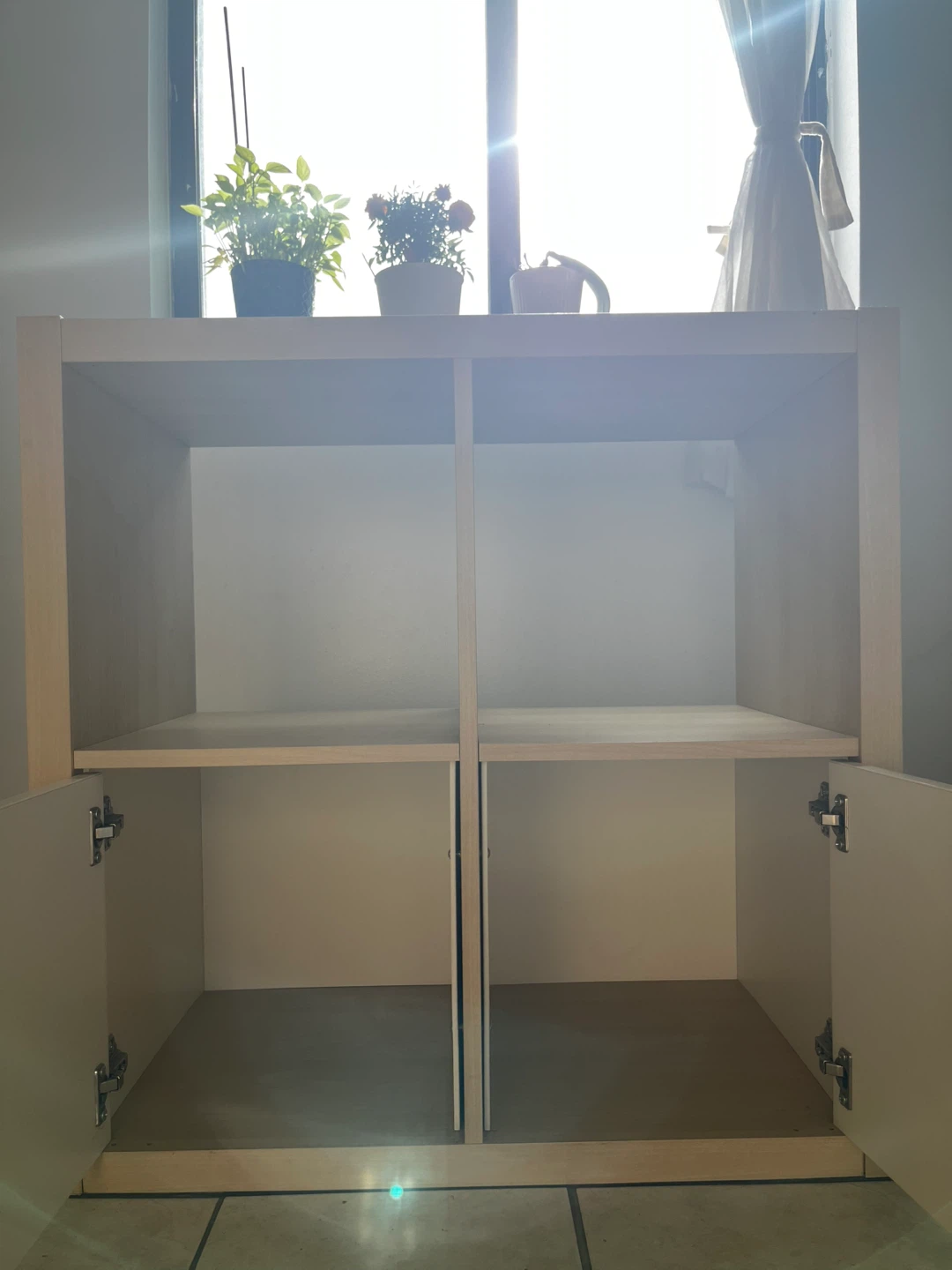 IKEA Kallax Shelving Unit with Cabinet Doors - photo 2