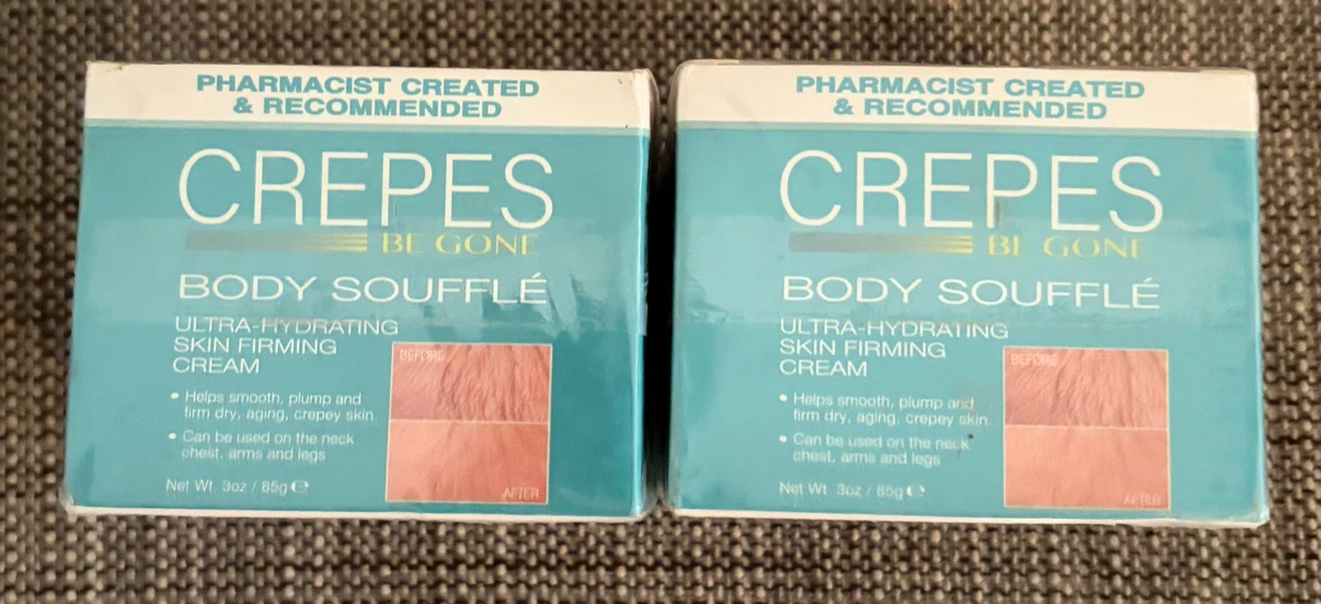2 Crepes Be Gone Body Soufflé Firming Creams