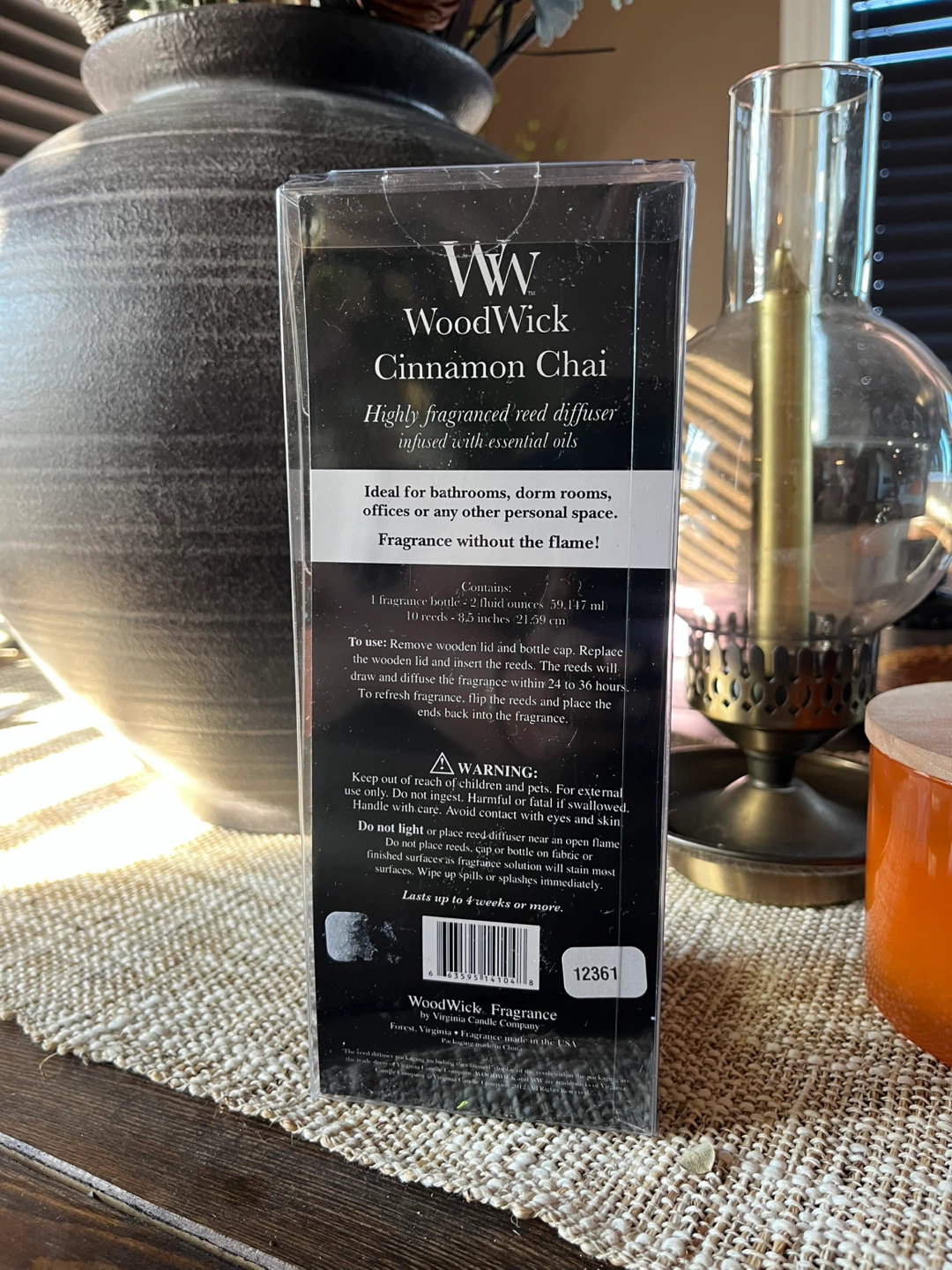 Wood wick oil diffuser - photo 2