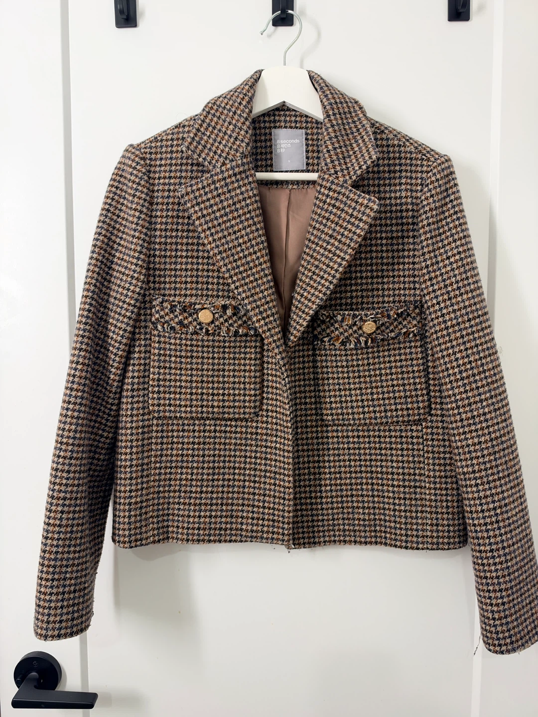 8 Seconds Houndstooth Winter Blazer (korean brand)