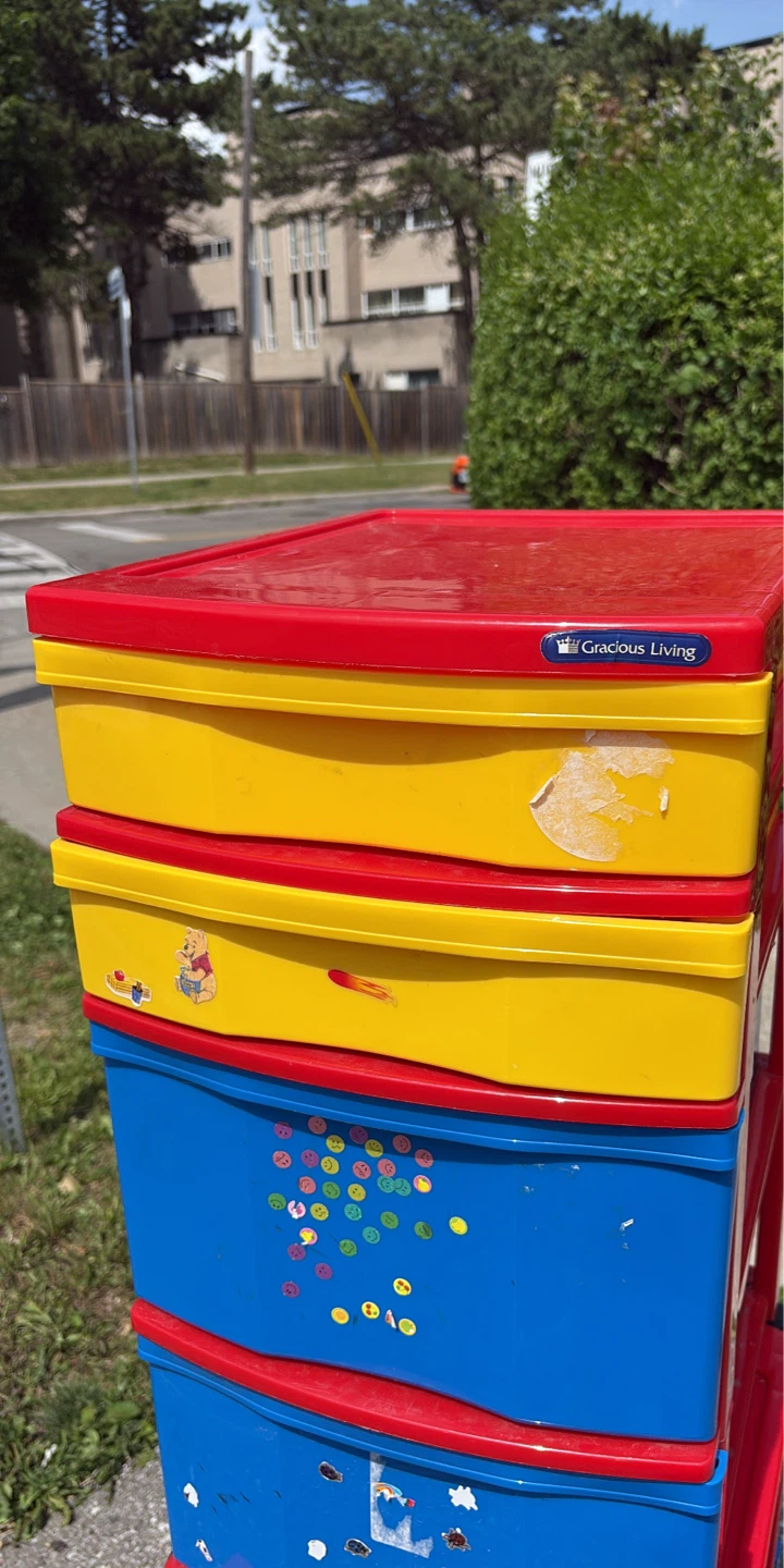 Gracious Living 4-Drawer Plastic Storage Unit - photo 2