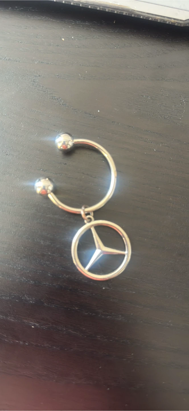 Mercedes-Benz Silver Key Chain