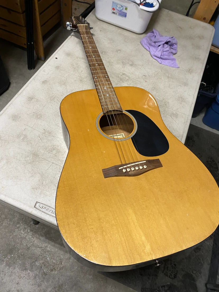 Renaissance acoustic guitar