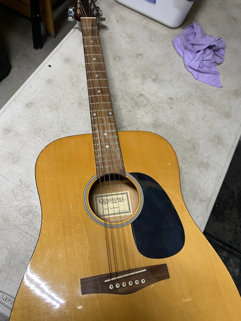 Renaissance acoustic guitar - photo 2