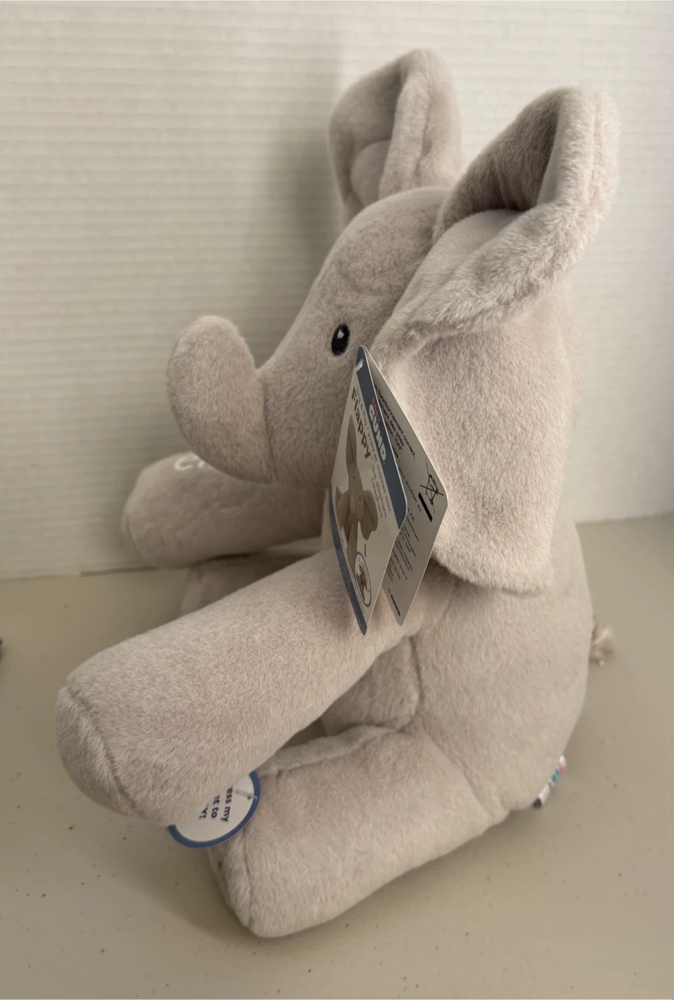 Baby GUND Flappy the Elephant plush toy - photo 2